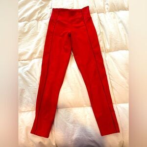 A&F YPB Red Leggings - Medium Long